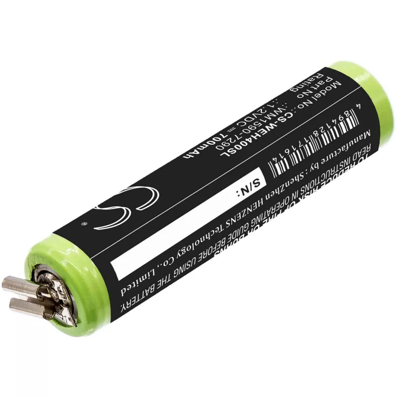 Cameron Sino batería de repuesto Ni-MH para Wella Bella Super Chromini, Contura, Moser Chromini, Wahl Super Taper y otros (1,2V, 1500mAh, WM1590-7290)