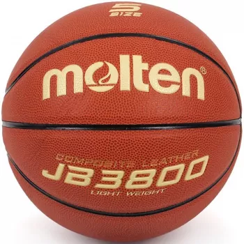 Molten B5C3800-L balón de baloncesto, talla 5, marrón