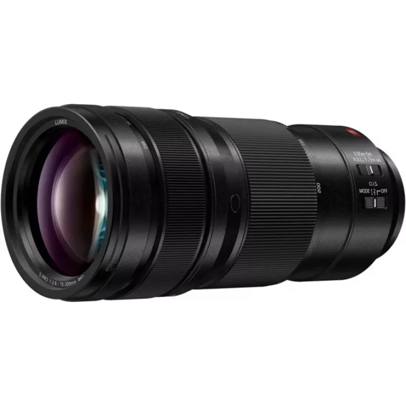 Panasonic Lumix S Pro 70-200mm f/2.8 O.I.S. objetivo, L-Mount (S-E70200E)