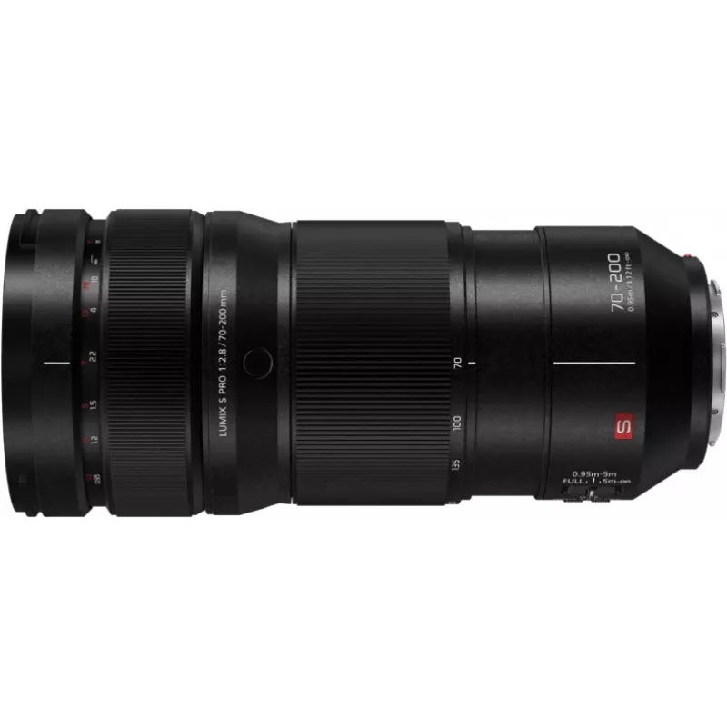 Panasonic Lumix S Pro 70-200mm f/2.8 O.I.S. objetivo, L-Mount (S-E70200E)