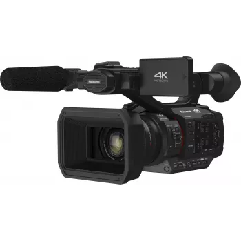 Panasonic HC-X2E videocámara profesional 4K Ultra HD con objetivo Leica Dicomar 20x, Hybrid O.I.S.+ de 5 ejes, entradas XLR duales, 3G-SDI, Wi-Fi, doble ranura para tarjetas SD