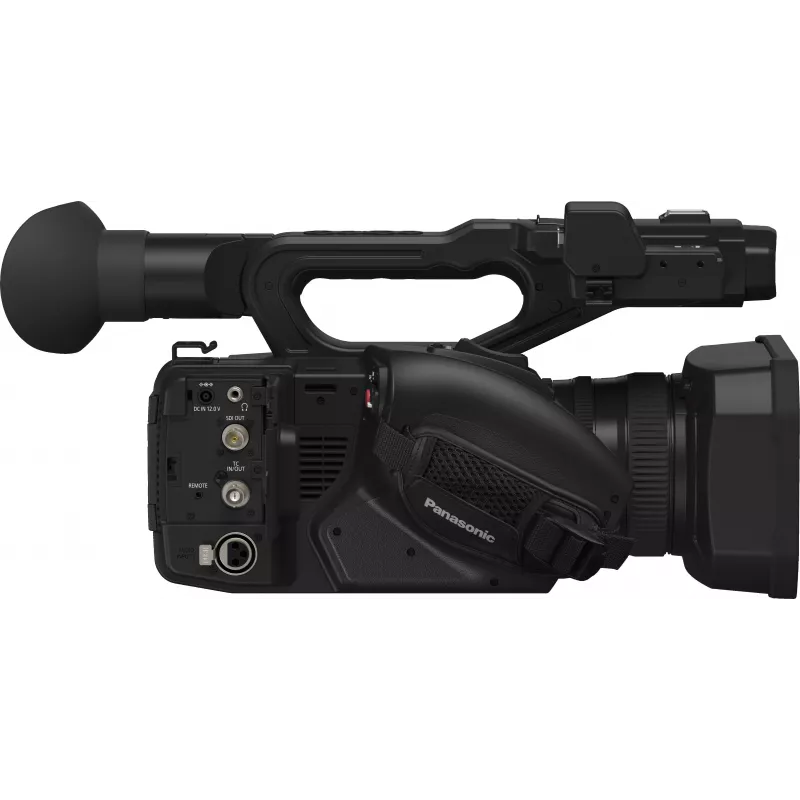 Panasonic HC-X2E videocámara profesional 4K Ultra HD con objetivo Leica Dicomar 20x, Hybrid O.I.S.+ de 5 ejes, entradas XLR duales, 3G-SDI, Wi-Fi, doble ranura para tarjetas SD