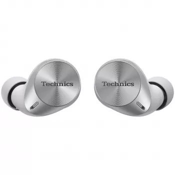 Technics EAH-AZ60M2ES auriculares in-ear True Wireless con ANC Dual Hybrid, LDAC, drivers de 8 mm, multipoint para 3 dispositivos, IPX4, plata