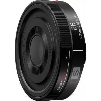 Panasonic Lumix S 26mm f/8 objetivo pancake (MF) (S-R26E)