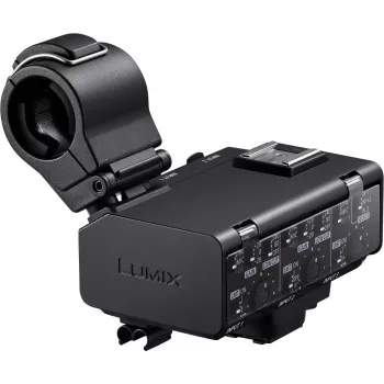 Panasonic DMW-XLR2E adaptador de micrófono XLR con audio de 2 canales 24 bits 96 kHz