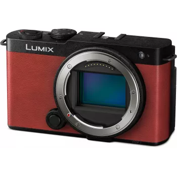 Panasonic Lumix DC-S9E-R cámara de sistema full frame (solo cuerpo), rojo