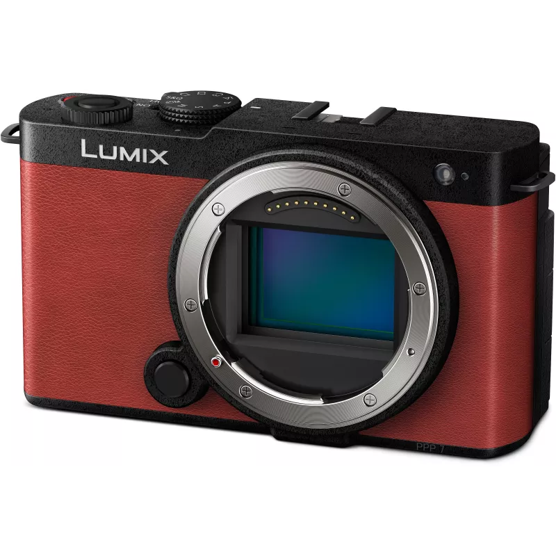 Panasonic Lumix DC-S9E-R cámara de sistema full frame (solo cuerpo), rojo