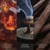 WoodWick Radiant Amber vela aromática 609,5g con mecha de madera, hasta 180 horas de duración, recipiente de cristal reloj de arena