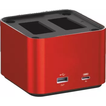 Hähnel ProCube 3 Twin cargador para cámaras Canon (1000 577.0)