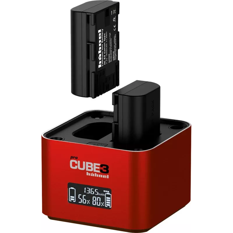 Hähnel ProCube 3 Twin cargador para cámaras Canon (1000 577.0)