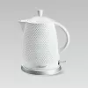 MEO hervidor de agua de cerámica 1,5 l 1500 W blanco MR-069-WHITE MAESTRO