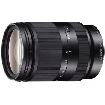 Sony E 18-200mm f/3.5-6.3 OSS LE objetivo