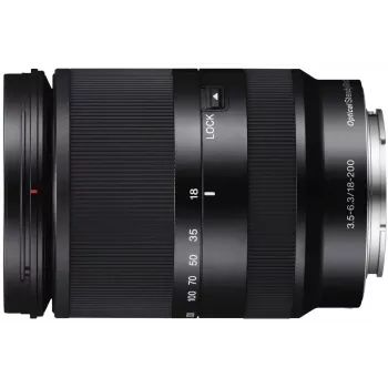 Sony E 18-200mm f/3.5-6.3 OSS LE objetivo
