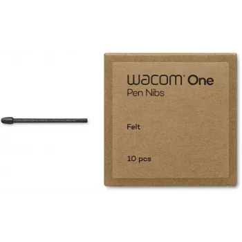 Wacom ACK24919Z Puntas de fieltro para lápiz, pack de 10
