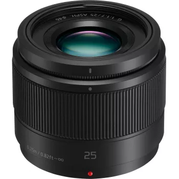 Panasonic H-H025ME-K Lumix G 25mm f/1.7 ASPH objetivo - negro