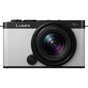Panasonic Lumix DC-S9 cámara con kit de objetivo 18-40mm, blanco ahumado (DC-S9NE-W)