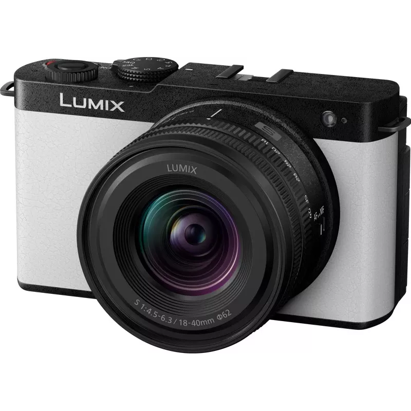 Panasonic Lumix DC-S9 cámara con kit de objetivo 18-40mm, blanco ahumado (DC-S9NE-W)