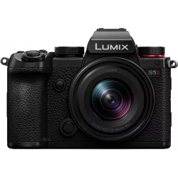 Panasonic Lumix DC-S5D cámara con kit de objetivo 18-40mm (DC-S5DNE-K)