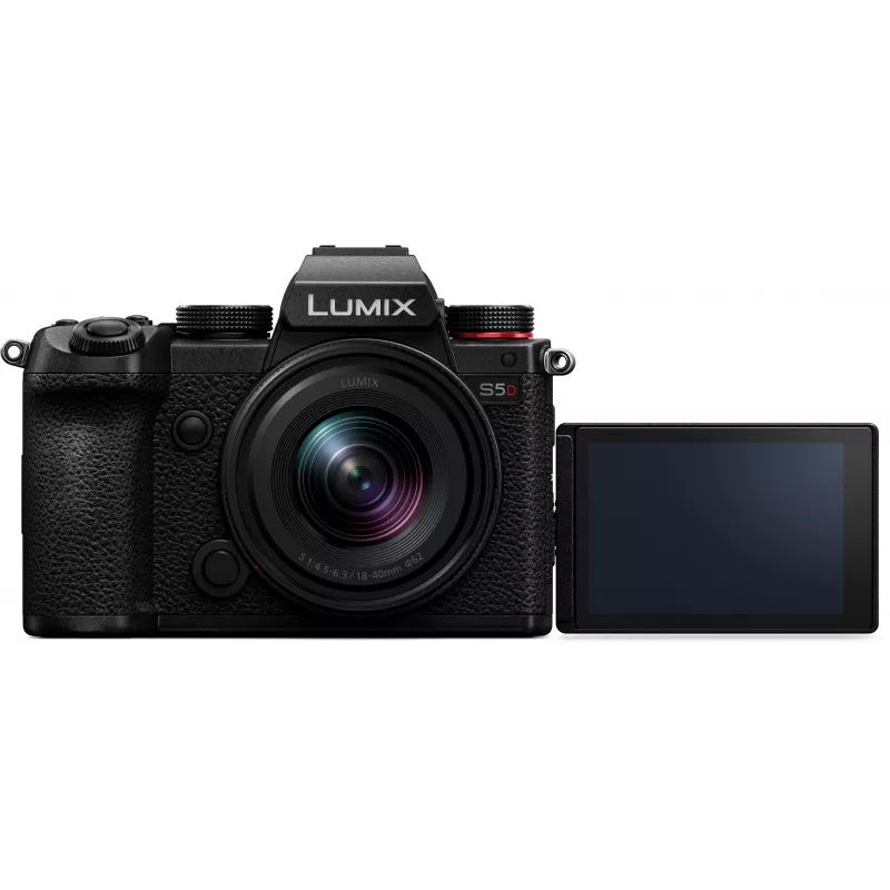 Panasonic Lumix DC-S5D cámara con kit de objetivo 18-40mm (DC-S5DNE-K)