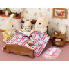 Sylvanian Families set de muebles cama doble