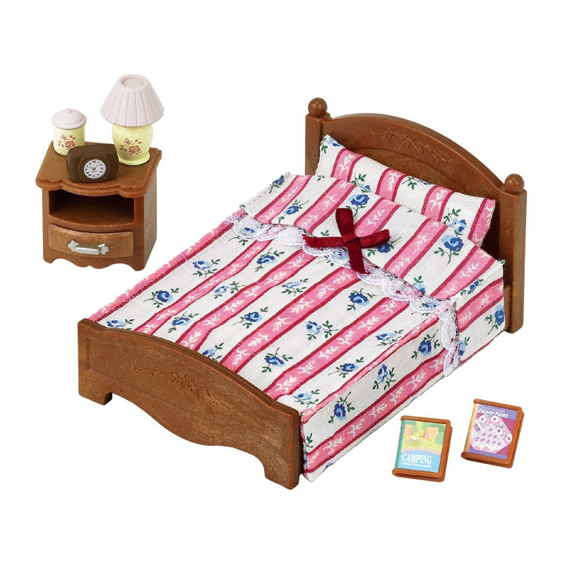 Sylvanian Families set de muebles cama doble