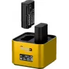 Hähnel ProCube 3 Twin cargador para cámaras Nikon (1000 577.1)