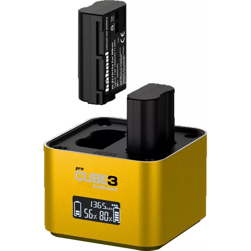 Hähnel ProCube 3 Twin cargador para cámaras Nikon (1000 577.1)