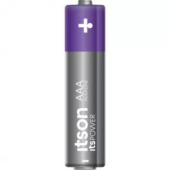 ITSON LR03IPO/8CB pilas alcalinas AAA, pack de 8, 1,5V, larga duración