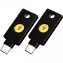 YubiKey 5C NFC llave de seguridad (negro/oro, pack de 2)
