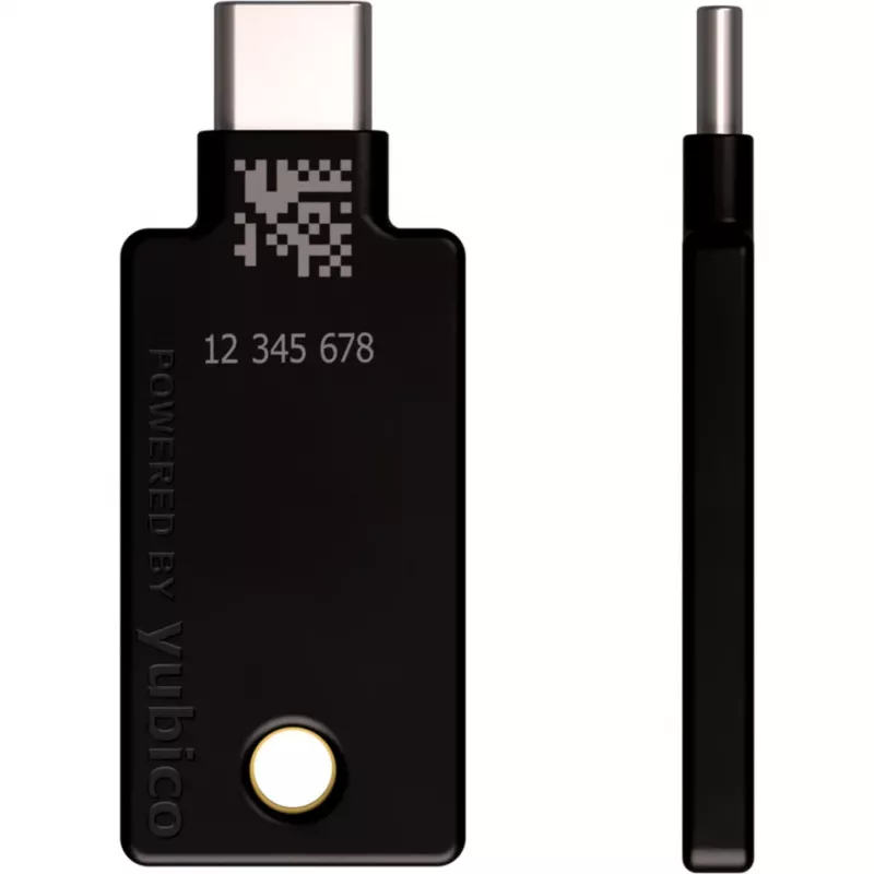 YubiKey 5C NFC llave de seguridad (negro/oro, pack de 2)