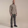 Craghoppers Kiwi II camisa de viaje de manga larga - Pebble, XXL