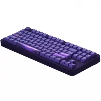 Dark Project ALU87B Celestial teclado TKL de aluminio, switches G3MS Voidstone, US Layout