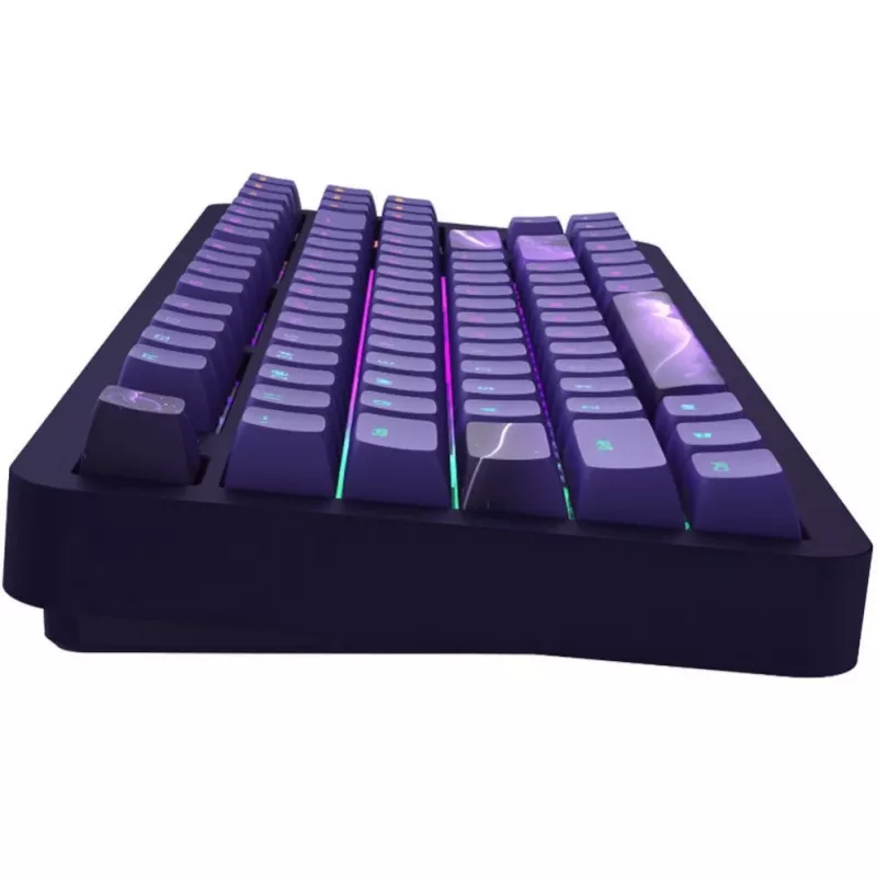 Dark Project ALU87B Celestial Teclado TKL de aluminio, switches G3MS Voidstone, distribución US