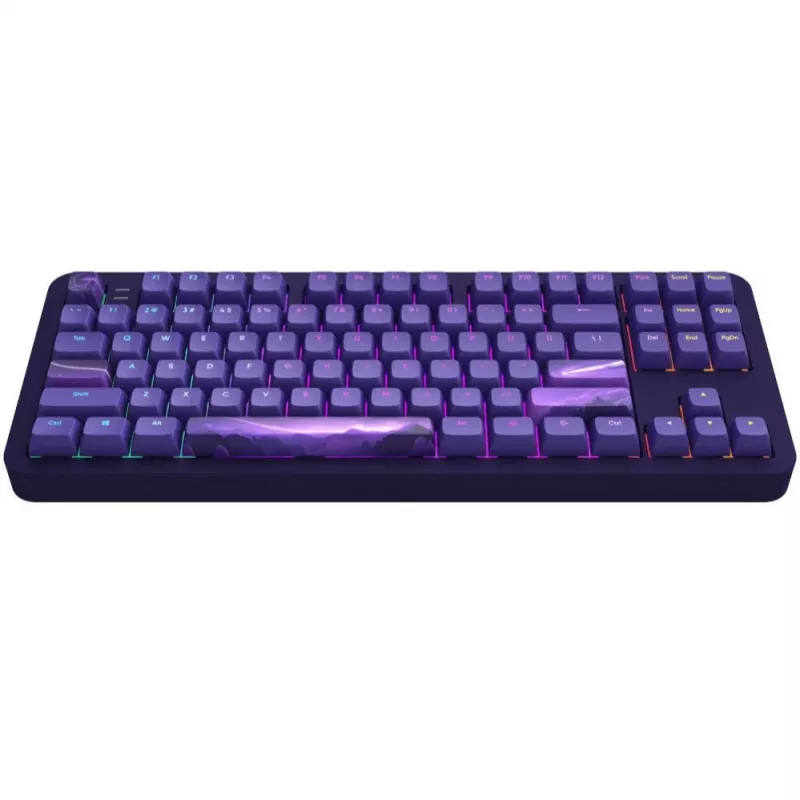 Dark Project ALU87B Celestial Teclado TKL de aluminio, switches G3MS Voidstone, distribución US