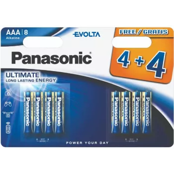 Panasonic Evolta pila LR03EGE/8B (4+4 uds.) (LR03EGE/8BW 4+4F)