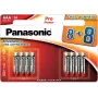 Panasonic Batteries LR03PPG/16BW pilas alcalinas AAA 8+8, pack de 16