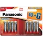 Panasonic Alkaline Power pila AA pack de 16 (10+6 de regalo) LR6 1,5V