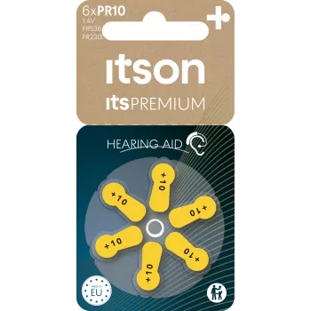 itson itsPREMIUM pila de zinc-aire para audífonos PR10IT/6RM (PR230(10)IT/6RM)