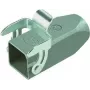 HARTING Han M20 carcasa de acoplamiento, rosca M20, aluminio fundido a presión, IP65/IP67, gris polvo