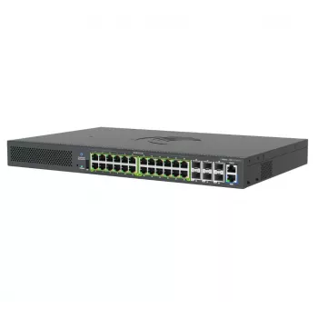 Cambium Networks cnMatrix EX3030RM-P switch gestionado de 24 puertos Gigabit PoE+ con 4 uplinks 10G SFP+