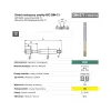 Machuelo de roscar M10 DIN 371C (6HX) SR HSSE-PM WGN TiN