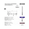 Machuelo de máquina M10 DIN 371B 6H HSSE-PM HL INOX para acero inoxidable
