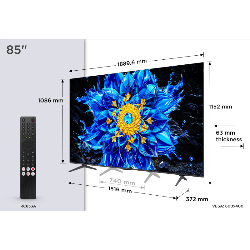 TCL 85QLED810L 85
