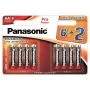 Panasonic Pro Power LR6 pilas, 6+2 uds. (LR6PPG/8B (6+2))