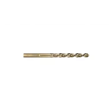 DEWALT HSS-E Cobalt broca helicoidal 4,8 mm, pack de 10, DIN 338, ángulo de punta 135°
