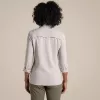 Craghoppers NosiLife Pro LS Shirt III camisa de viaje mujer - Soft Mushroom, XS