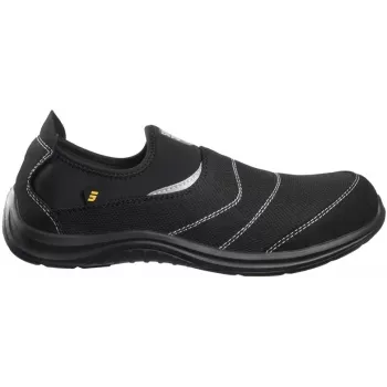 Botas de seguridad YUKON S1P/46 - puntera de acero, entresuela antipunzamiento, resistencia al deslizamiento SRC, negro/gris, talla 46