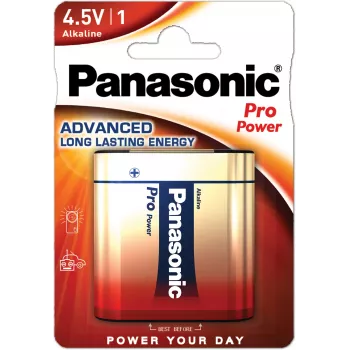 Panasonic Power Pack Gold 3LR12 pila plana alcalina 4,5V - 1 pack (blíster)