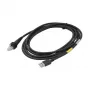 Honeywell CBL-500-300-S00-07 cable de alimentación USB, 3m, negro, Type-A a Type-B, 5V