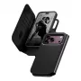 CARE by PanzerGlass Tango funda tipo flip para Apple iPhone 17 Pro Max - compatible con MagSafe - piel vegana - negra